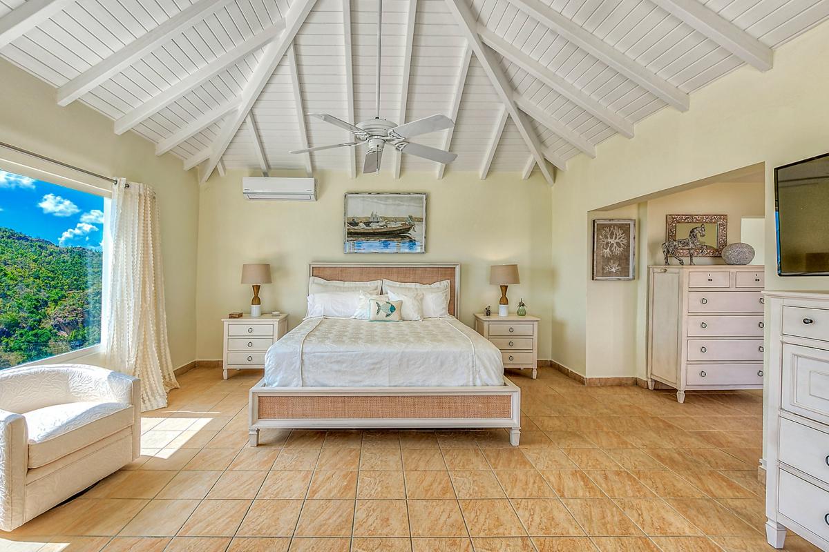 Pool Villa St Martin - The bedroom 1